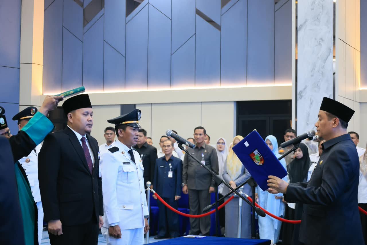 Wawako Pekanbaru Lantik 19 Pejabat, Ini Daftarnya!