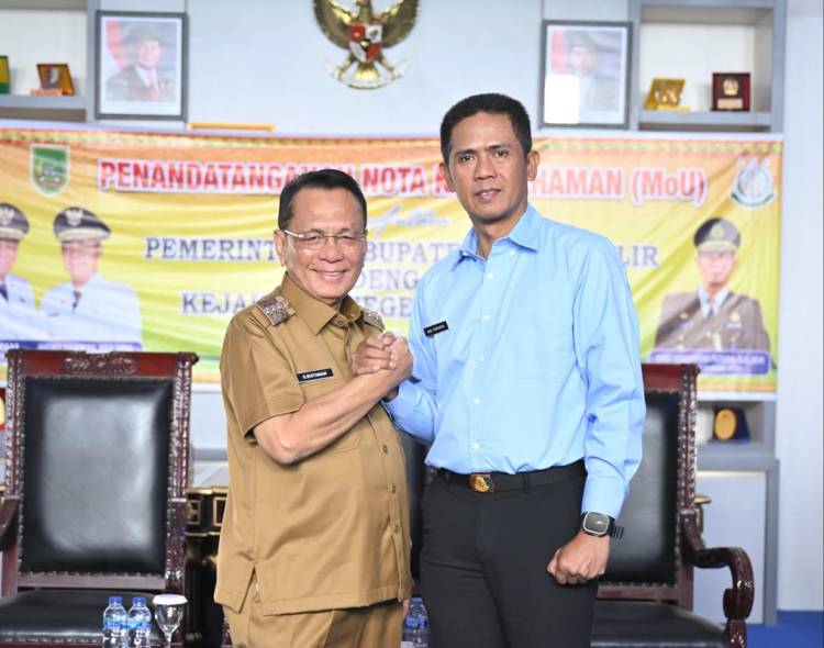 Pemkab Rokan Hilir dan Kejari Rohil Tanda Tangani MoU, Perkuat Sinergi Cegah Penyelewengan Anggaran Tahun 2025