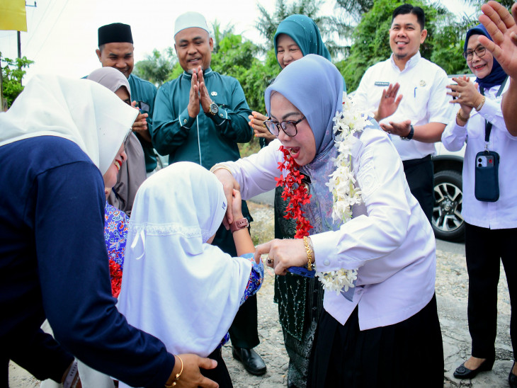 Wabup Misharti sangat mengapresiasi Pemerintah Pusat Tingkatkan SDM Kampar