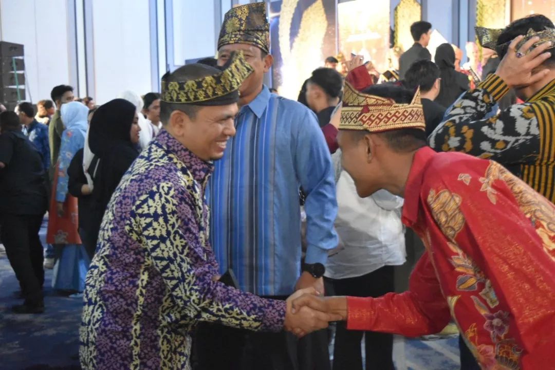 Ketua DPRD Pekanbaru M Sabarudi Hadiri Malam Puncak Pemilihan Bujang Dara Pekanbaru 2023