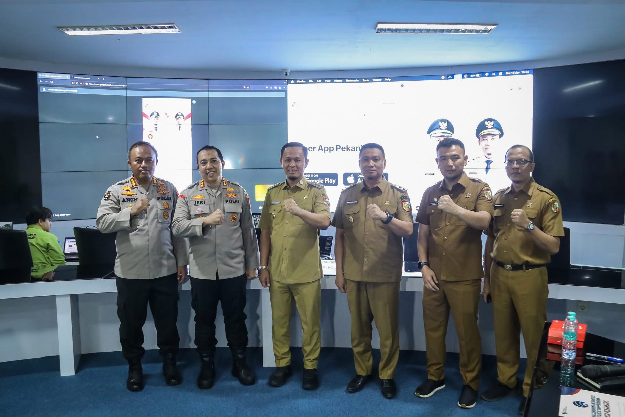 Command Centre Pekanbaru Segera Beroperasi Kembali
