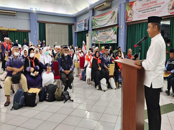 Bupati Kampar Ahmad Yuzar : Selamat Kembali ke Tanah Air Dengan Predikat Haji Mabrur