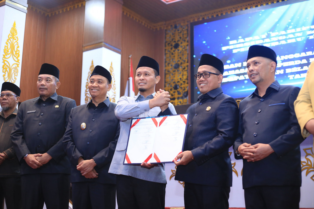 APBD Murni Tahun 2026 Pemko Pekanbaru Akhirnya Disahkan