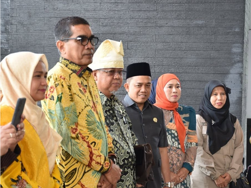 Ketua DPRD Kota Pekanbaru Sambut Kedatangan Komisi X DPR RI