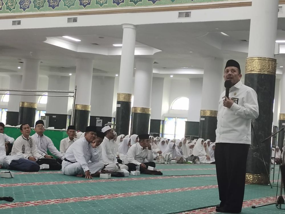 Sebanyak 1.167 Calon Jemaah Haji (CJH) dari Kota Pekanbaru Mengikuti Acara Manasik Haji Perdana