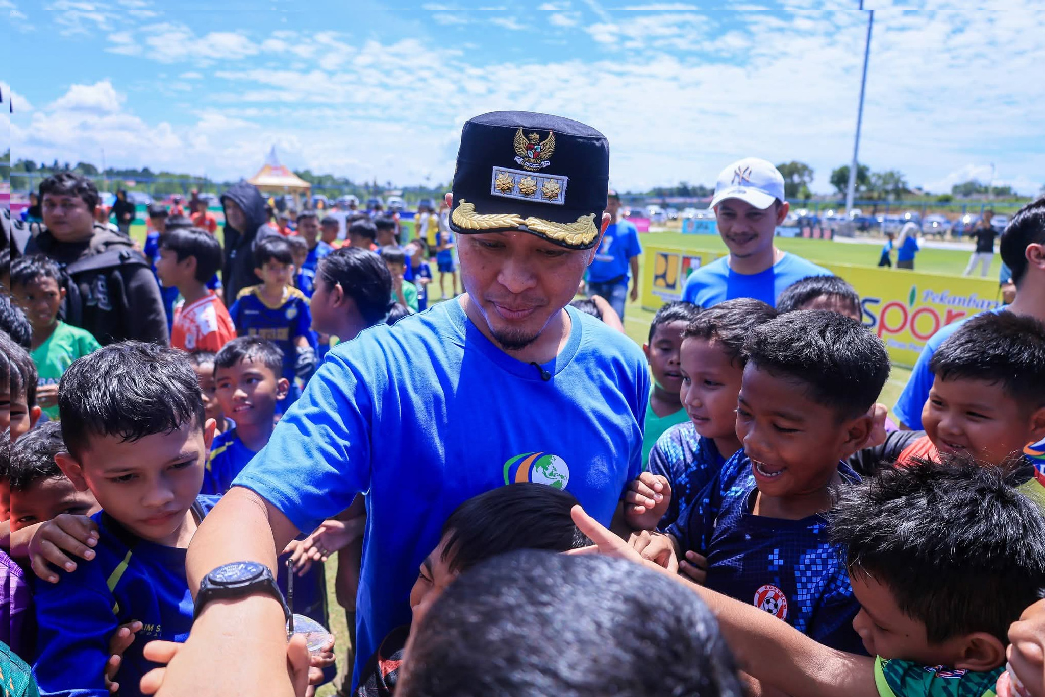 Pekanbaru Tuan Rumah, Piala Dunia Anak Regional Riau Diikuti 52 Klub